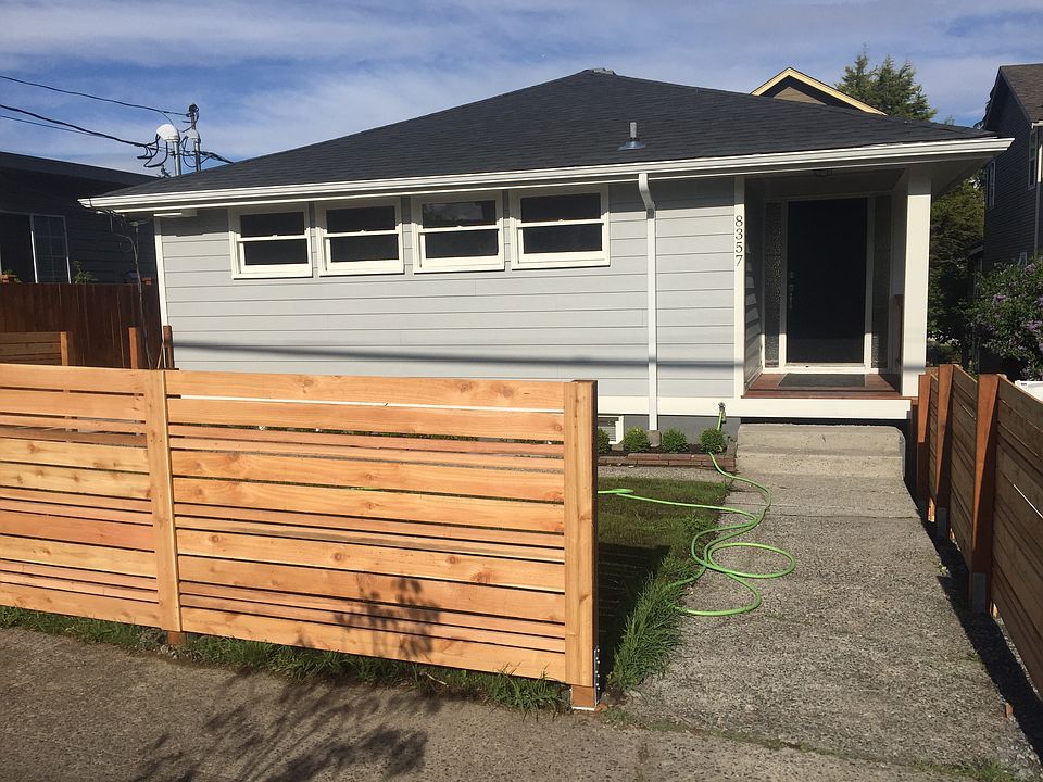 Front of house, bottom unit in back