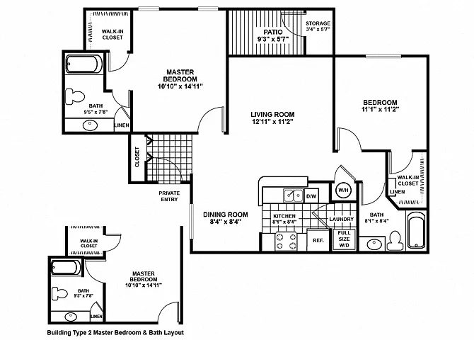 Floor plan Willow