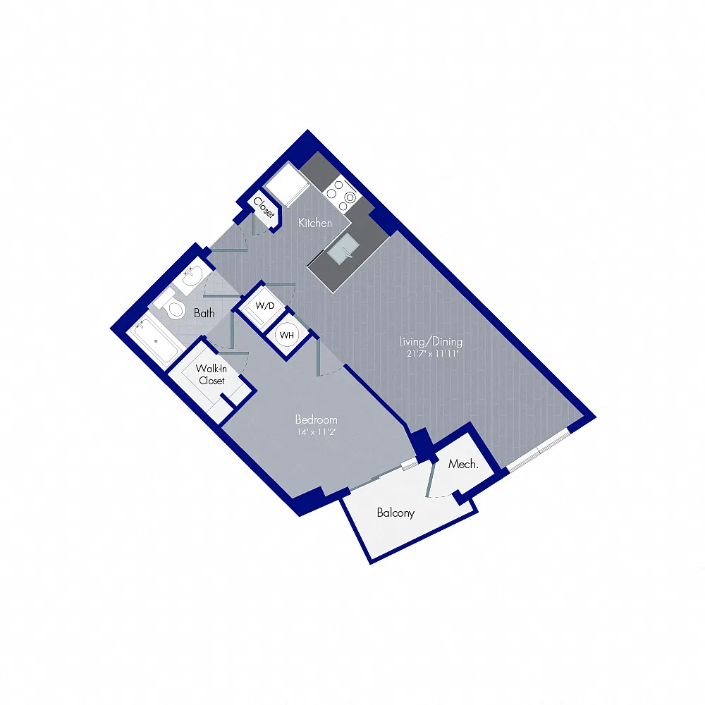 Floor plan Bedford A1P