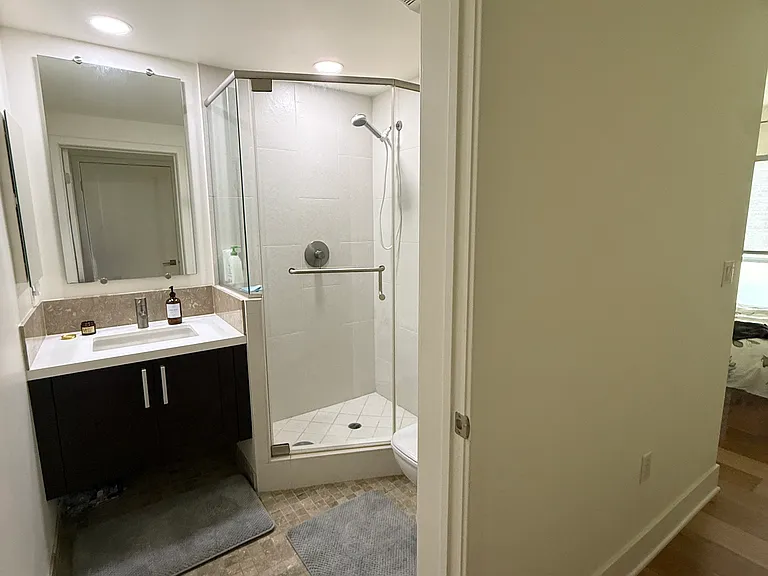 Bathroom attached to second bedroom