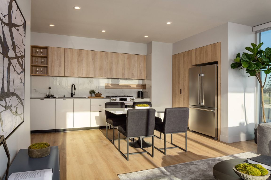 Light-Filled Kitchen & Living Room In C Floor-Plan