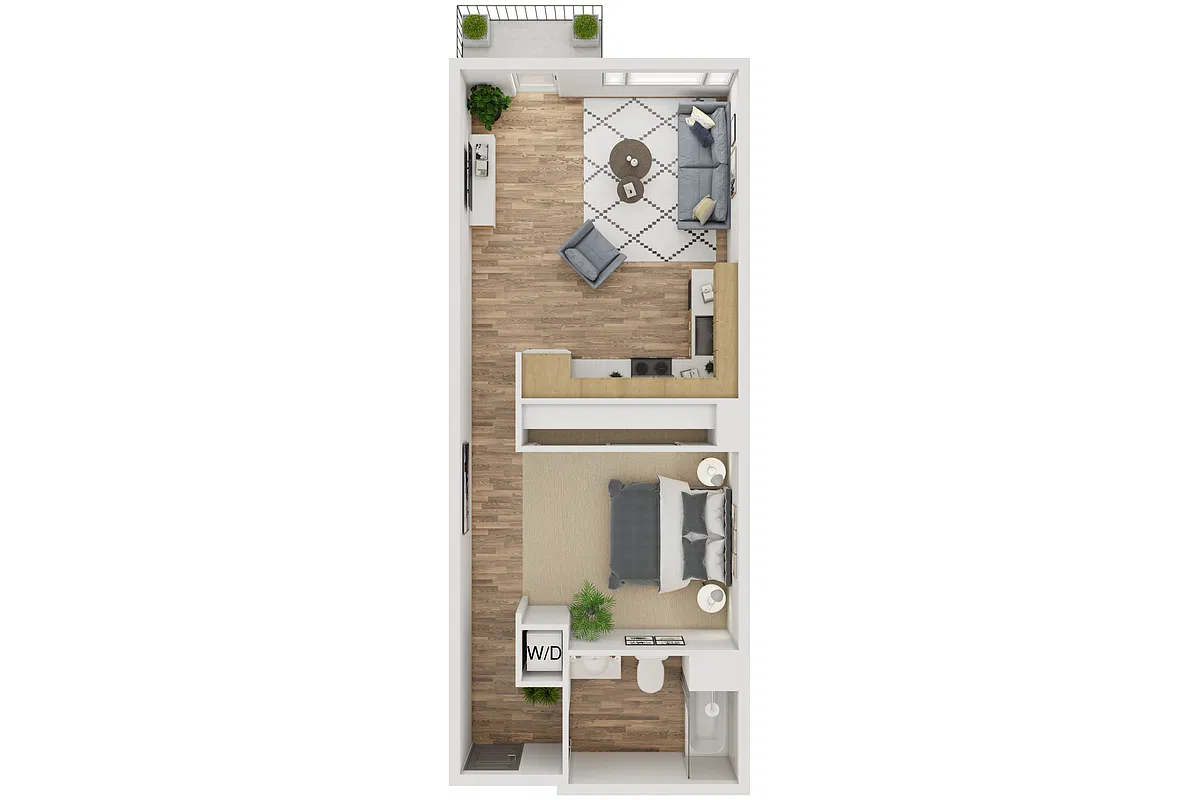 Floor plan Studio