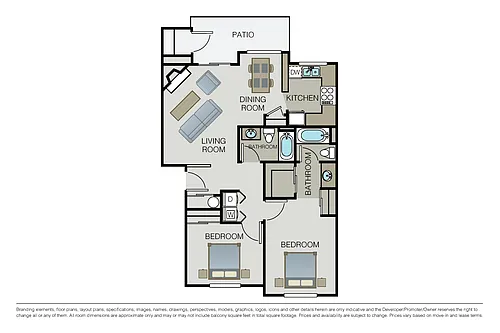 Floor plan Plan 2C