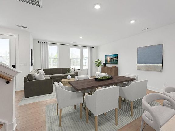 Living and Dining - Furniture not included