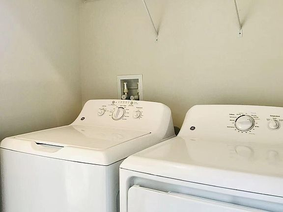 second floor laundry room