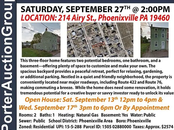 214 Airy St, Phoenixville, PA 19460