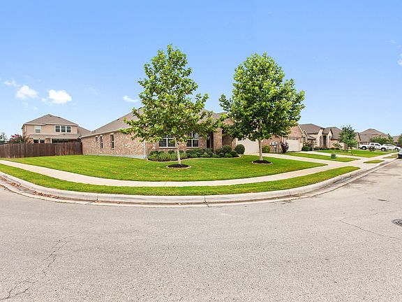 Nice corner lot location.