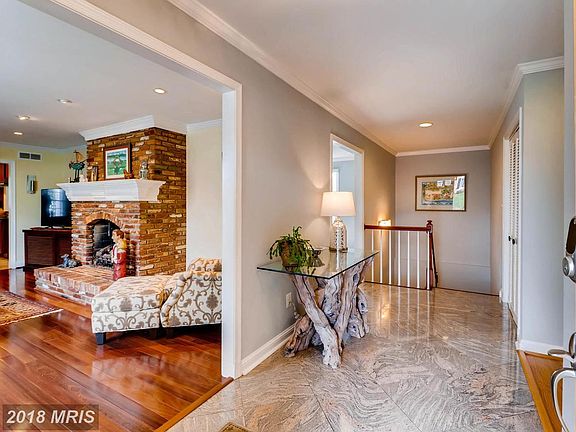 Marble Tile in Foyer