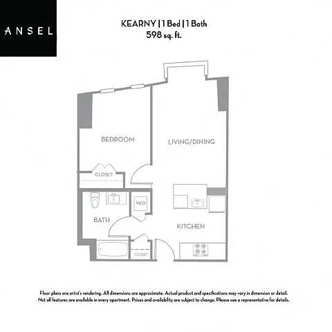Floor plan Kearny