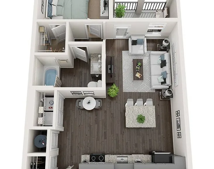 Harmony | 1x1 | 746 sq ft Harmony | 1x1 | 746 sq ft