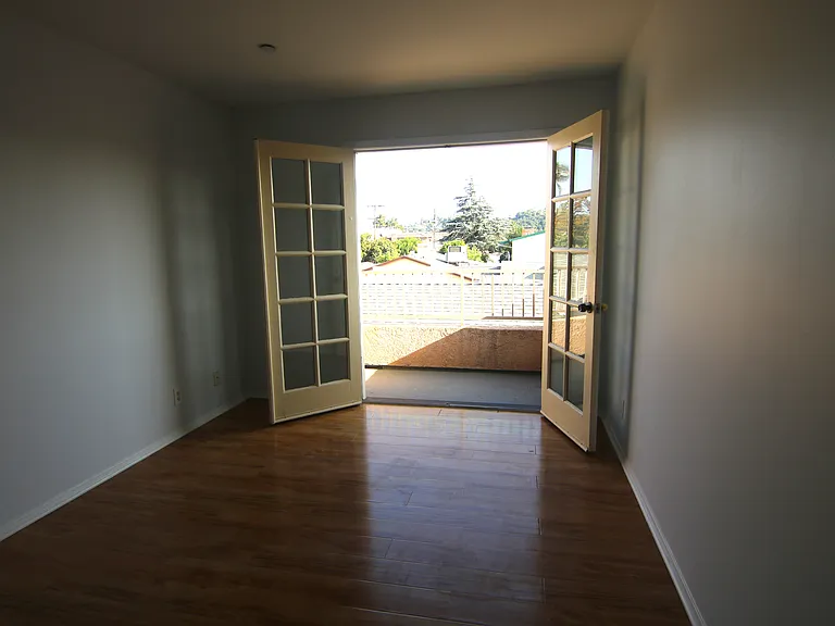 Bedroom #2/French Doors to Balcony