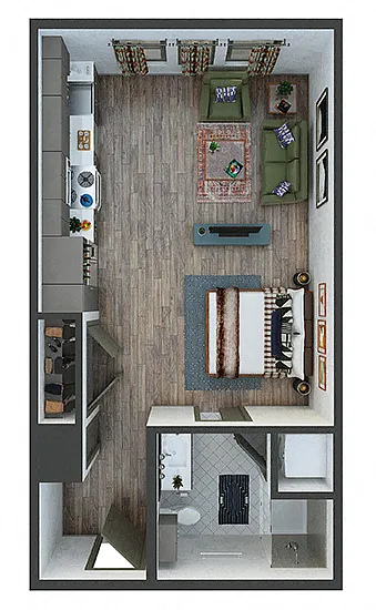 Floor plan Mosholu