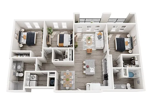 Floor plan Sweetland