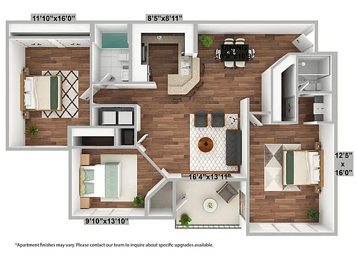Floor plan Lakeside | C2