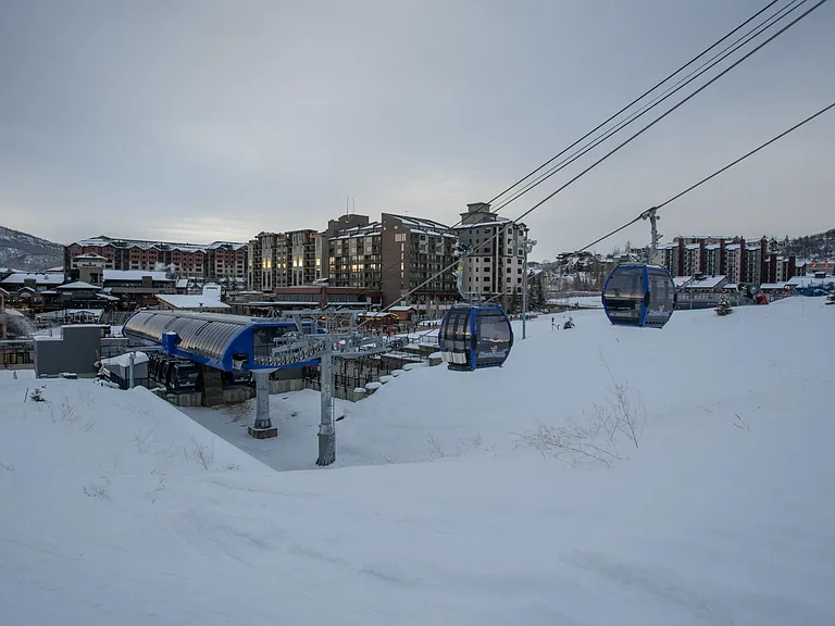 Gondola View from Slope Access