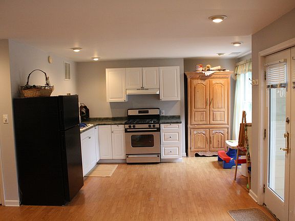 kitchen in basement