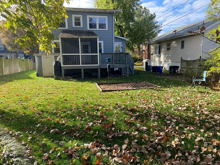 Large yard