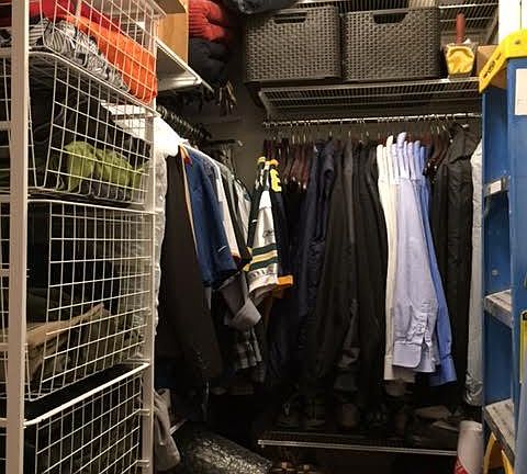 Master Bedroom Walk-In Closet