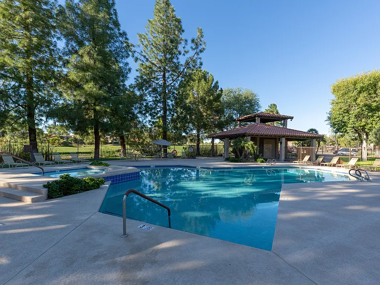 Landlord pays for the hoa which includes a pool