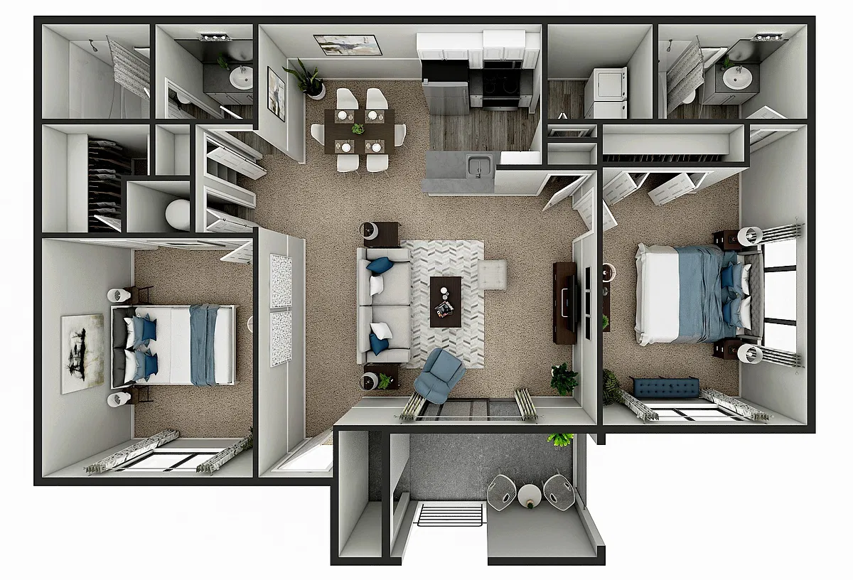 Floor plan DESTINY RENOVATED