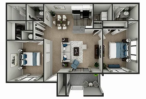 Floor plan DESTINY RENOVATED