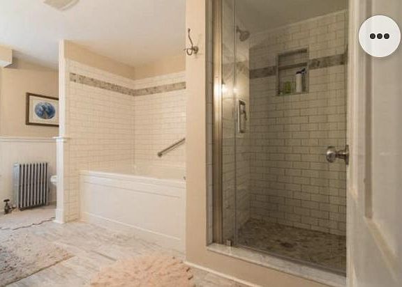 Walk in shower