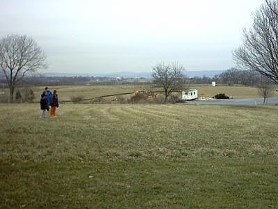 Right Side of Back Yard