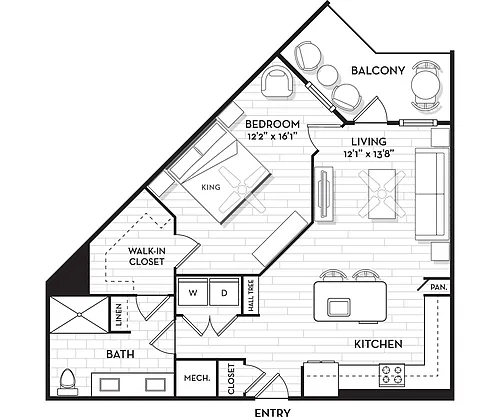 Floor plan Mainsail