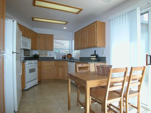 Kitchen with access to patio