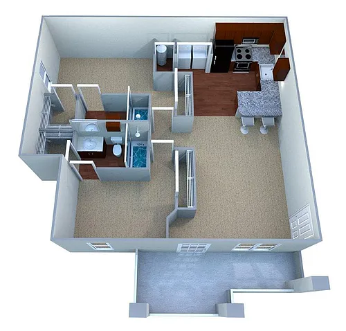 Floor plan Custom Deluxe III