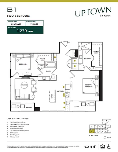 Floor plan B1