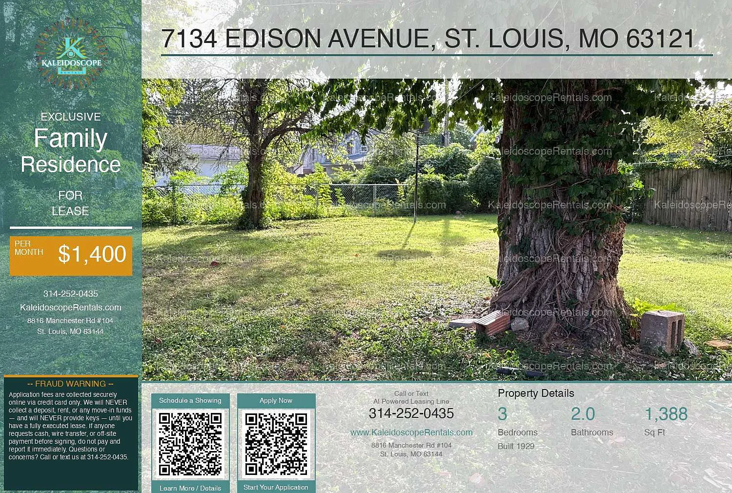 3 bed, 2.0 bath, 1338 sqft, $1,400 — Photo 2