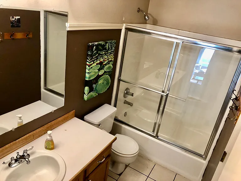 Second bathroom upstairs