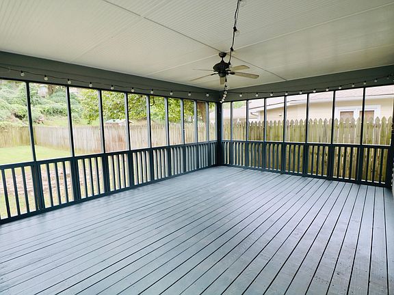 Oversized screened in porch