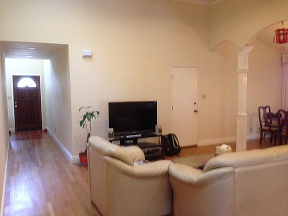 Living room & front entry