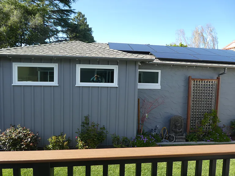 ADU is solar energy efficient with double pane windows throughout