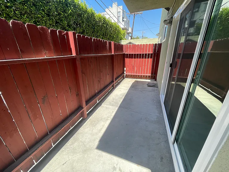 1st Bedroom Outside Patio Area