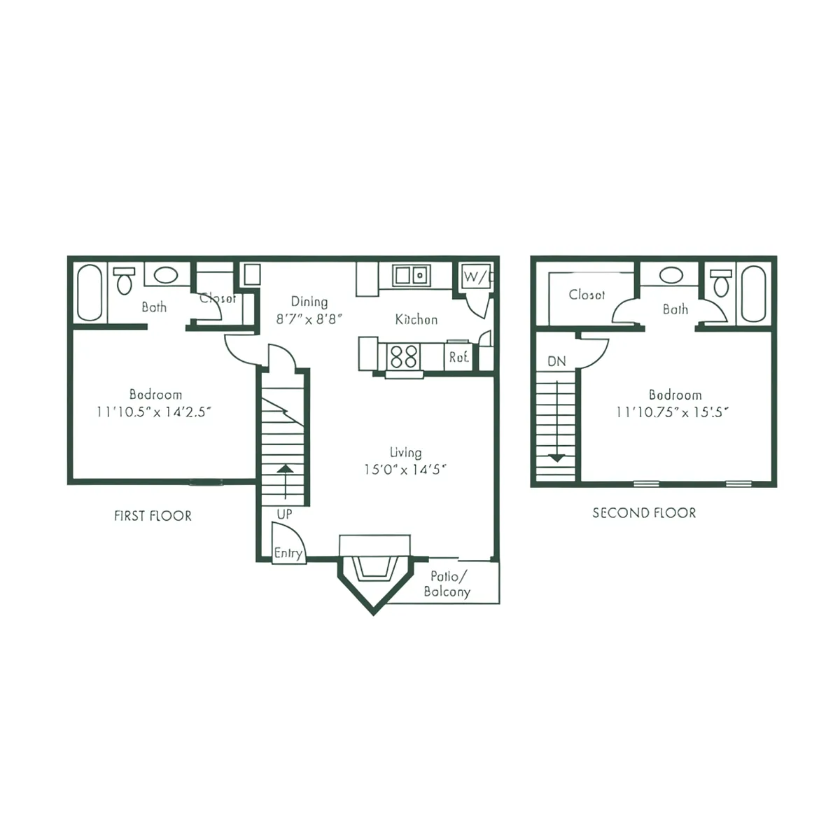 Floor plan Hickory - Coppell ISD