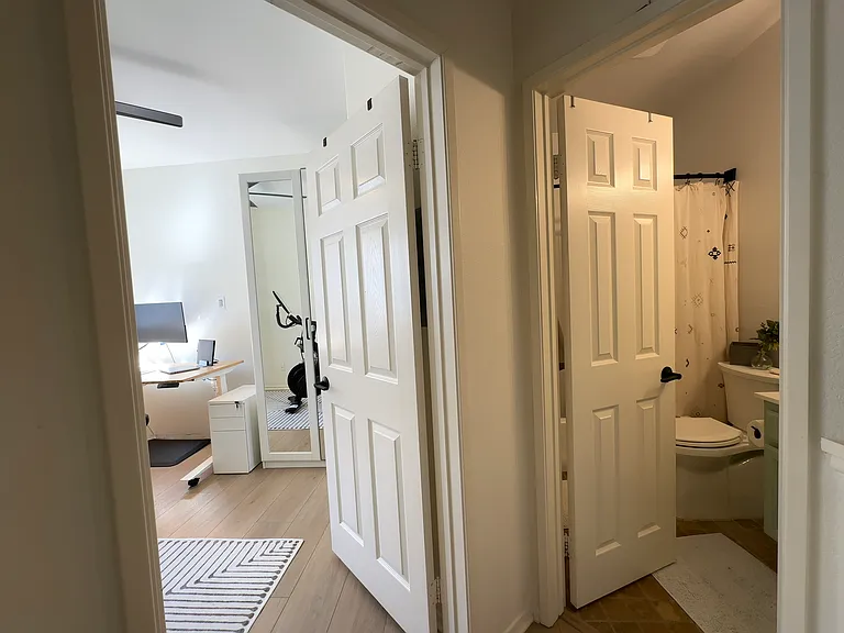 Third bedroom and the second bathroom upstairs