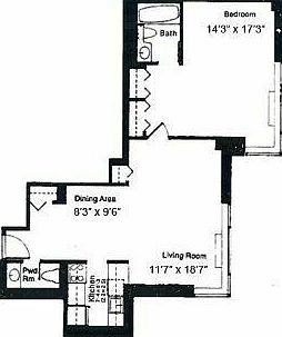 2nd image of 250 S End Ave APT 12E