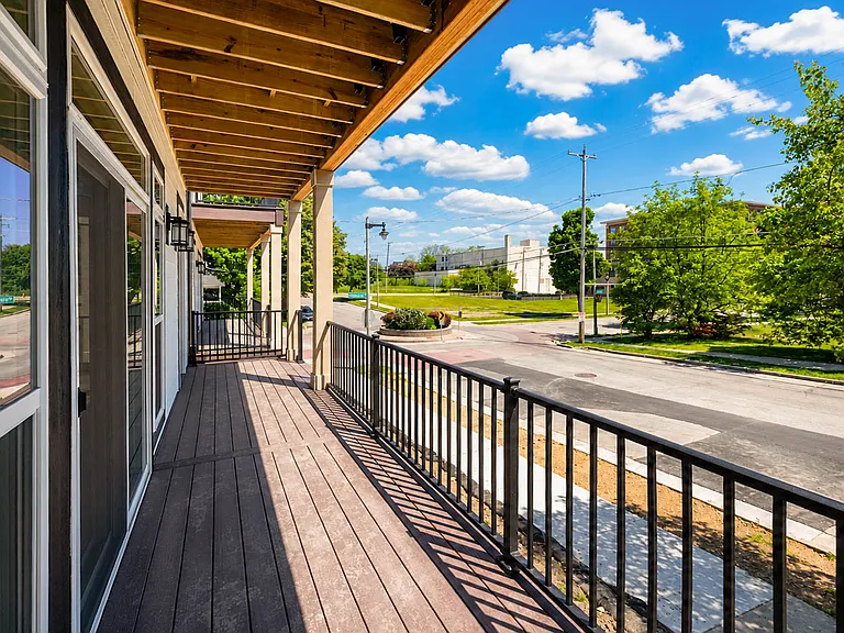 Generously Sized Front Porch