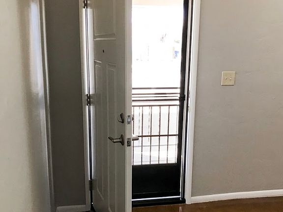 Front door entry way to living room.