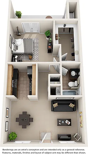 Floor plan Orion w/ Wood Style Floors