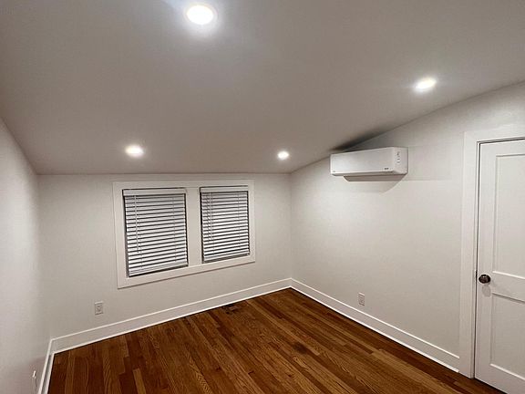Bedroom 1 with walk in closet.