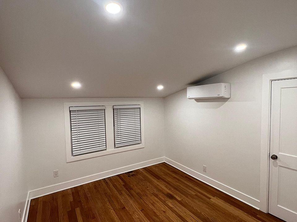 Bedroom 1 with walk in closet.