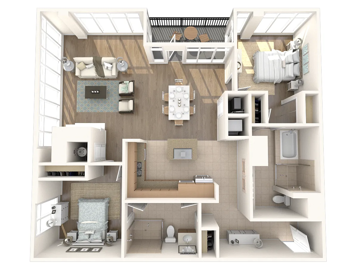 Floor plan Palm Springs