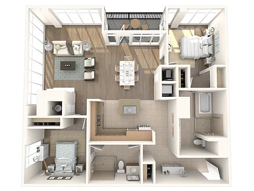 Floor plan Palm Springs