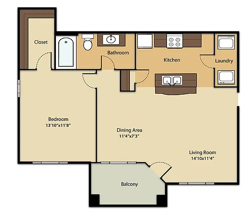 Floor plan A2