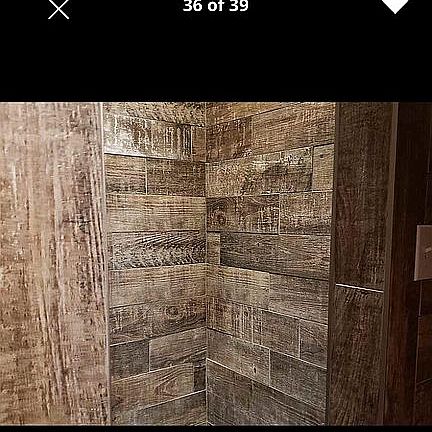 Master bath unique shower