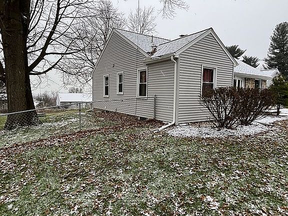 side of the property